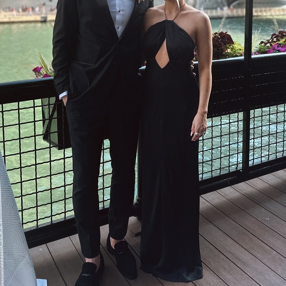 Shona Joy Lydie Chain Halter Dress - Picture 6 of 8